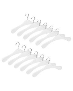 12er Garderobenbügel Set ECO 1112 Premium weiß n