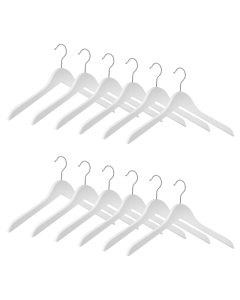 12er Kleiderbügel Set ECO Business weiss n