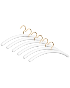 6er Garderobenbügel Set 502 Premium weiß m