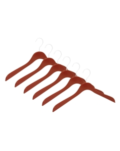 6er Kleiderbügel Set ECO 6600 schwedenrot w