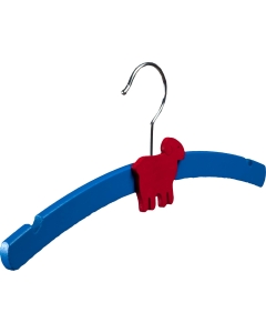 Kinderkleiderbügel Weber 1508 blau mit Tiermotiv