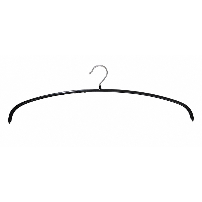 Kleiderbügel Basic schwarz 46 cm 2. Wahl mit Schönheitsfehlern
